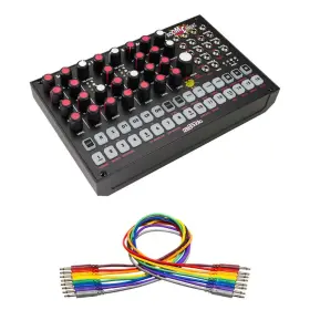 Cre8audio 810160687276 Boom Chick Analog Drum Machine Hosa 3.5mm Patch Cables