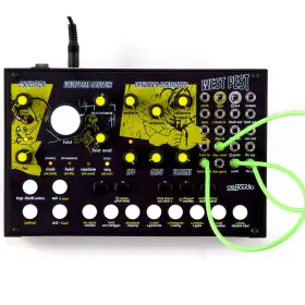 989973 Cre8audio West Pest Desktop / 40hp Eurorack Semi-modular Analog Synthesizer