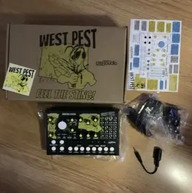 Cre8audio Wp22110633 West Pest Analog Desktop Synthesizer Module Sequencer Cv/gate/clock