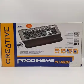 Creative 054651122116 Prodikeys Pc-midi Keyboard New