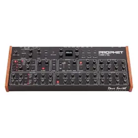 Dsi1808 Dave Smith Instruments Sequential Prophet Rev2 8 Voice Black Polyphonic Analog Synthesizer Module