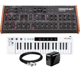 16-voice Dave Smith Instruments Dsi1816 Sequential Prophet Rev2 Desktop Synth Controller Rig