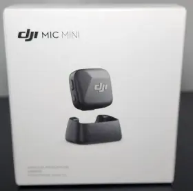 Dji 190021116566 Mic Mini Wireless Microphone Transmitter Infinity Black Brand New