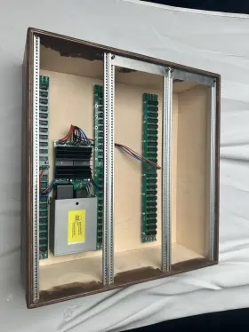 A-100lc9 Doepfer Eurorack Case With Power Supply Custom Stained