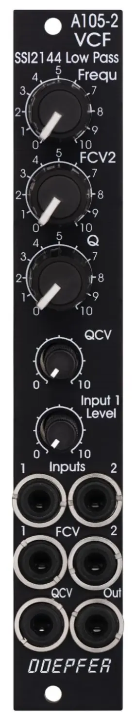 Doepfer A-105-2 24db Ssi Low Pass Filter New Detroit Modular