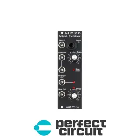 A-119v Doepfer Input / Envelope Follower Black Eurorack Used Perfect Circuit