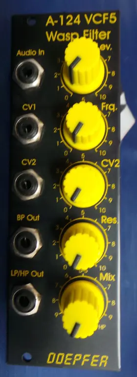 A-124se Doepfer A-124 Vcf5 Wasp Filter Special Edition Eurorack