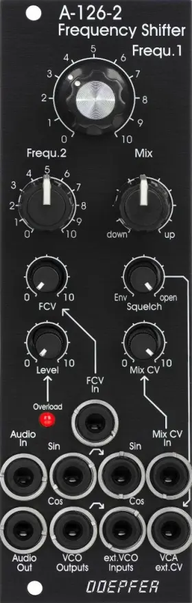 Doepfer A-126-2v Frequency Shifter Vintage Edition New Detroit Modular