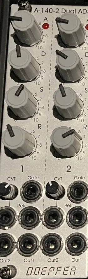 A-140-2 Doepfer Doepfler Dual Adsr Eurorack Module. Mint Condition
