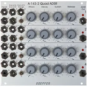 A-143-2 Doepfer Quad Adsr 4x Envelope Generator Eurorack Module 26hp