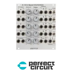 A-143-4 Doepfer Quad Vclfo/vco Modular Eurorack - Demo Perfect Circuit