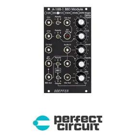 A-188-1av Doepfer Bbd Delay 512 Stages Black Eurorack - Demo Perfect Circuit