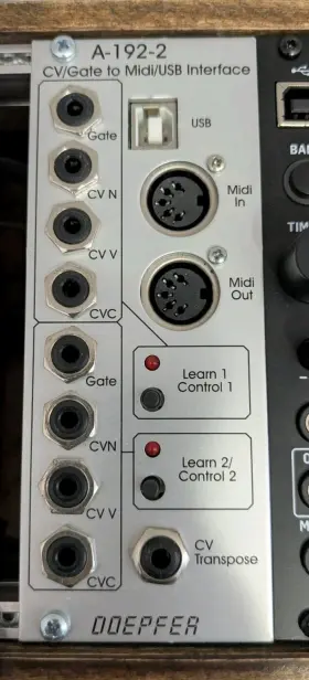 A-192-2 Doepfer Cv/gate To Midi/usb Interface