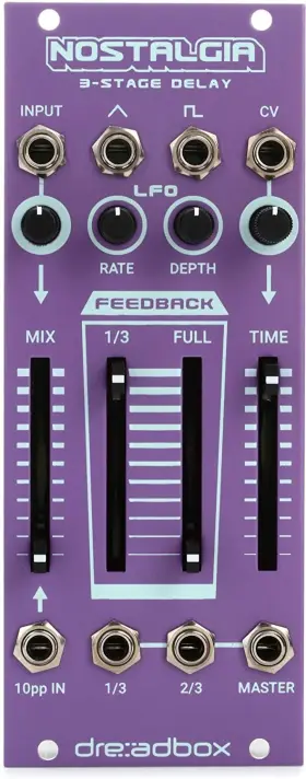 Dreadbox 214000298915 Nostalgia 10 Hp Dual Modulator Lfo And Adsr Mdoule