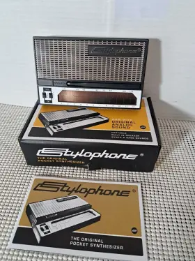 Dubreq 060030187695 Stylophone Synthesizer Pocket Musician Box And Manual Tested