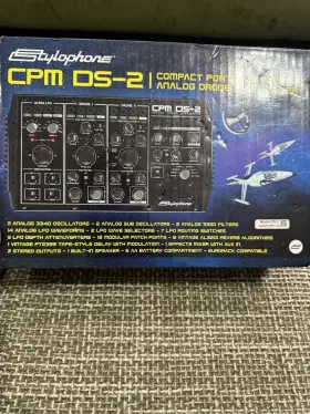 Dubreq 726436148405 Stylophone Cpm Ds-2 Analog Drone Synthesizer