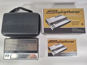 Dubreq Stylophones1analogsynthesizer Original Pocket Synthesizer Analog Stylophone With Box And Carrying Case