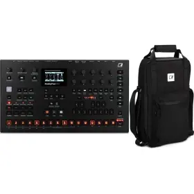 Analogfour2bn1 Elektron Analog Four Mkii 4-voice Synthesizer With Ecc-7 Bag