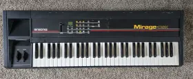 Dsk-1 Ensoniq Mirage Sampling Synthesizer Keyboard With Strings Floppy Disc