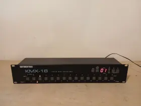 Kmx-16 Ensoniq Vintage 15x16 Midi Patch Bay - Rack Mount Powers On Untested