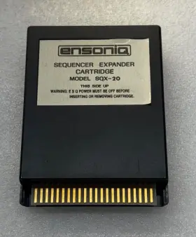 Sqx-20 Ensoniq Sequencer Expander Cartridge For Esq-1