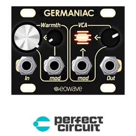Eo1ugerm Eowave Germaniac 1u Vintage Warmer Vca Eurorack - New Perfect Circuit