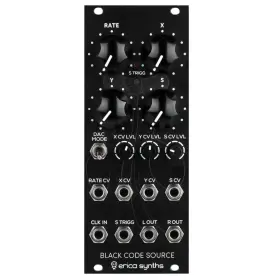 Erica Synths 751030821542 Black Code Source Eurorack Synth Module