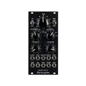 Bkvco2d1 Erica Synths 751030828107 Black Vco V2 Analog Eurorack Oscillator Module