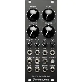 Erica Synths 752275000020 Black Dadsr Eg Envelope Generator Eurorack Module