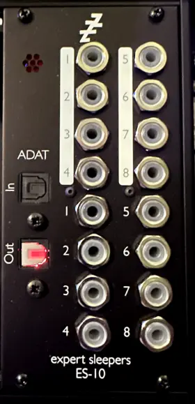 Es-10 Expert Sleepers Adat Interface Modular Eurorack Near Mint Free Shipping