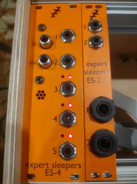 Es-2-2 Expert Sleepers Line Output Eurorack Module Modular Synthesizer Synth