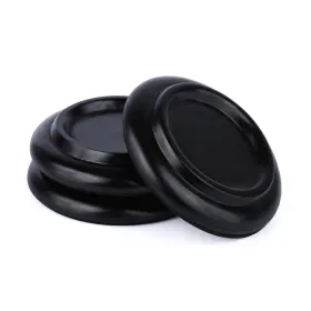 Famefame 727196852854 Piano Caster Cups Non-slip Foam 3-pack Floor Protectors For Grand Pianos