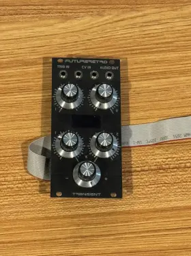 Future Retro 602573318812 Transient Drum Module Eurorack First Version