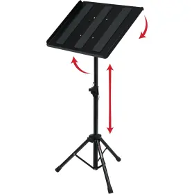 Gfw-utl-mediatray1 Gator Frameworks Adjustable Multi-media Gear Stand With Vesa Mounting Brackets