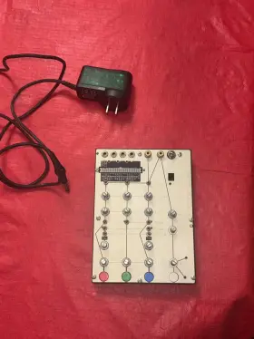 3trinsrgb Gieskes 1c Video/audio Synthesizer Assembled And Working With Power Supply