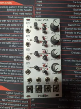 Em1212 Intellijel Quad Vca Eurororack Module