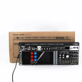 Fpp011328 Intellijel N13-02943 4u Palette 104hp Eurorack Case With 10 Modules Powered