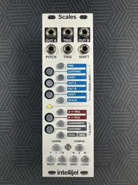 Scales-3u Intellijel Scales 3u Dual Quantizer And Sequencer Eurorack Module - Excellent