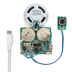 Is Gy17843 1 Icstation Recordable Sound Module 8m Usb Button Control With Battery