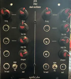 258j J3rk Dual Oscillator Frac Buchla Synthcube
