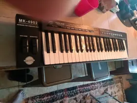 Mk-4902 Kaysound 4902 Midi Keyboard Controller Tested And Works