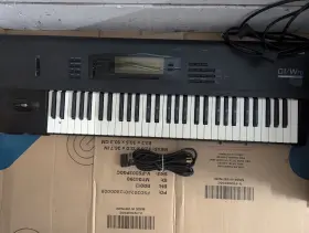 01wfd Korg 01/wfd 61key Music Workstation Synthesizer Battery Backlight Panel