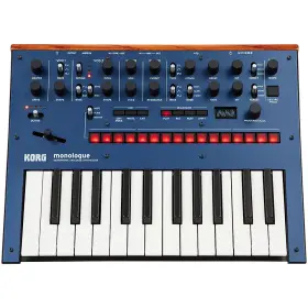 Korg 197881322694 Monologue Monophonic Analog Synthesizer Blue Rf