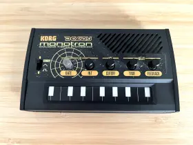 Korg 691039043443 Monotron Delay Analog Ribbon Synthesizer Good Working