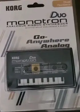 Korg 709309921125 Monotron Duo Analog Synthesizer From Japan