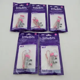 Korg 810876020213 Lot Of 5 Littlebits I37 Input Modular Synthesizer Kit Mix Brand New