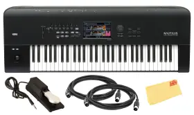 Korg 840262233835 Nautilus 61-key Music Workstation With Sustain Pedal