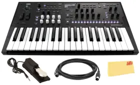 Korg 840262234030 Wavestate Mk Ii Wave-sequencing Synthesizer With Sustain Pedal
