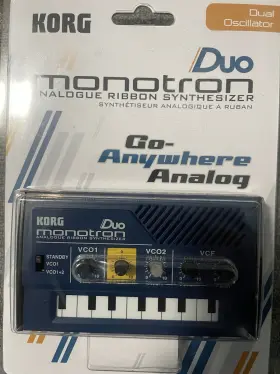 921125 Korg Monotron Duo Dual Oscillator Analog Pocket Synthesizer New