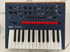 Korg 959112164246 Monologue-bk Monophonic Analog Synthesizer Black 25 Key